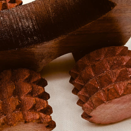 Handheld Wooden Body Massage Roller