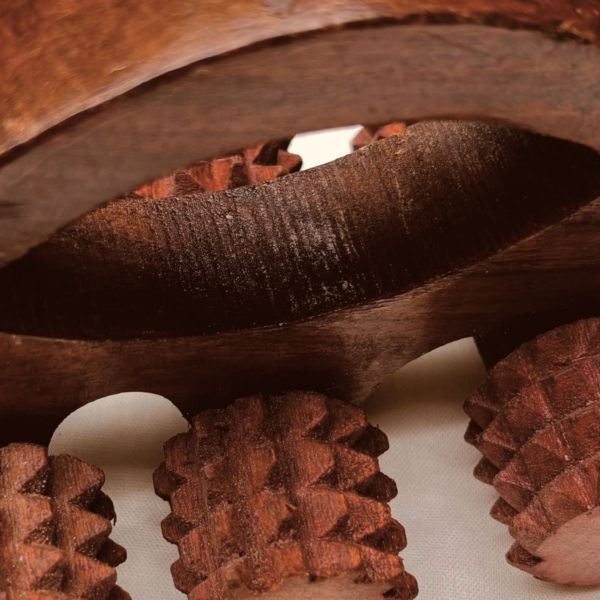 Handheld Wooden Body Massage Roller