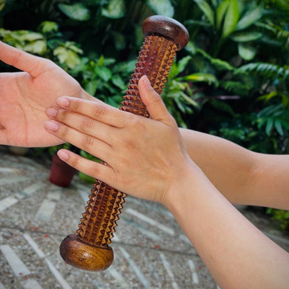 Handmade wooden recovery roller
