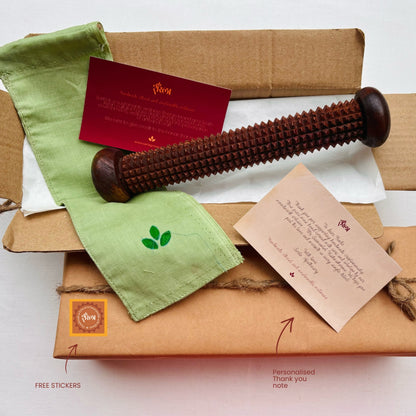 Handmade wooden recovery roller