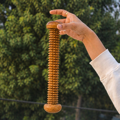 Handmade wooden recovery roller