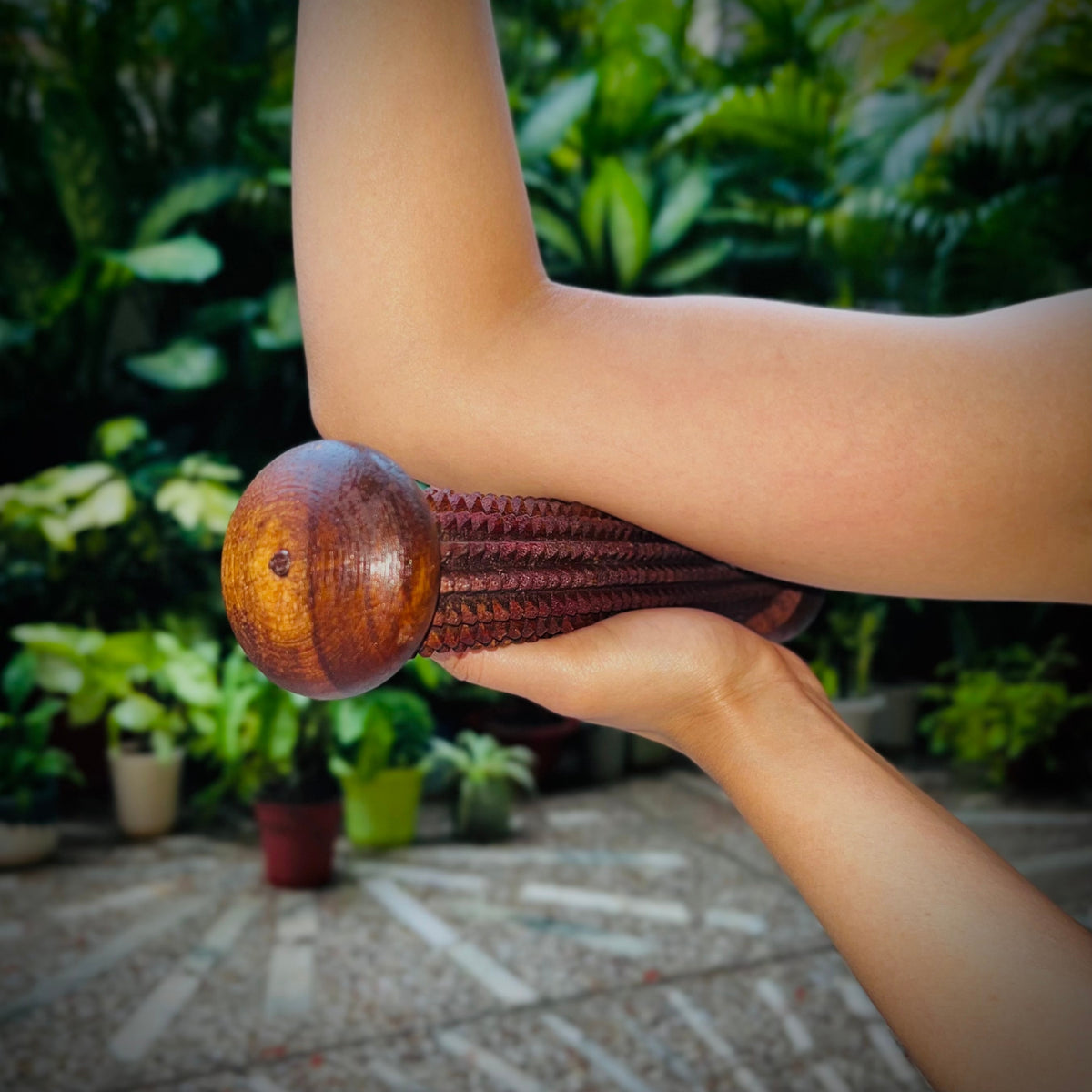 Handmade wooden recovery roller