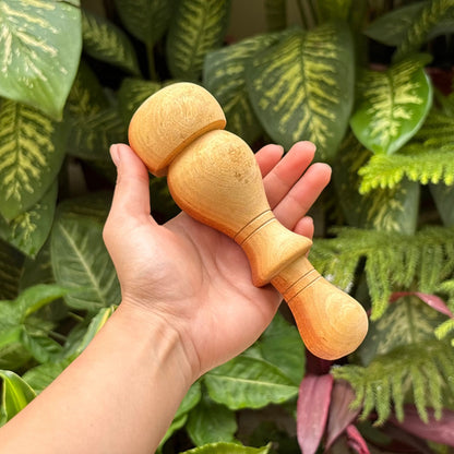 Wooden arbor massage tool