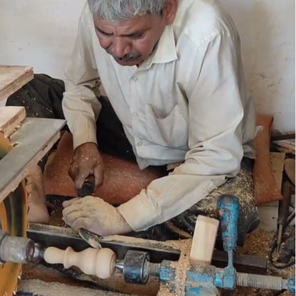 Wooden arbor massage tool