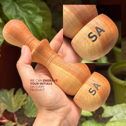 Wooden arbor massage tool
