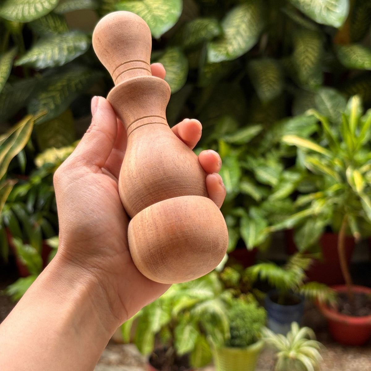 Wooden arbor massage tool