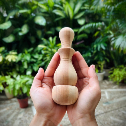 Wooden arbor massage tool