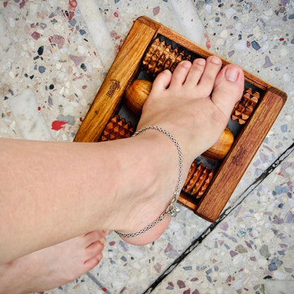 Wooden Feet Reflexology Roller