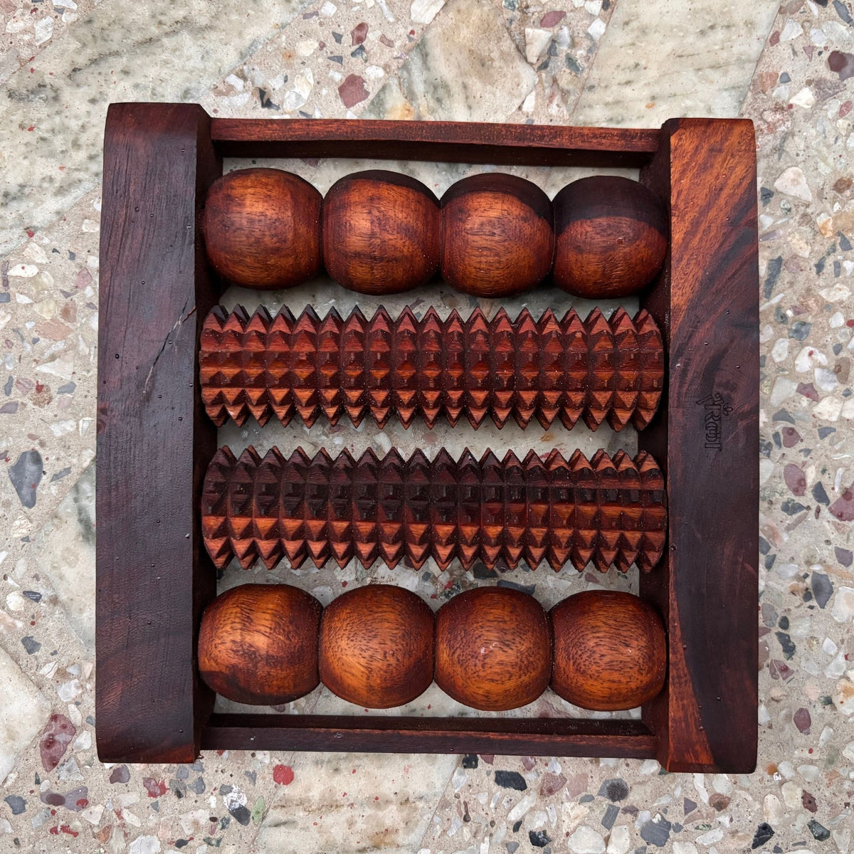 Wooden Foot Massager