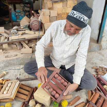 Wooden Foot Massager