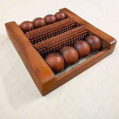 Wooden Foot Massager