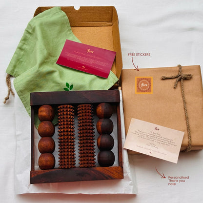 Wooden Foot Massager