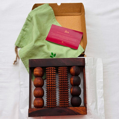 Wooden Foot Massager
