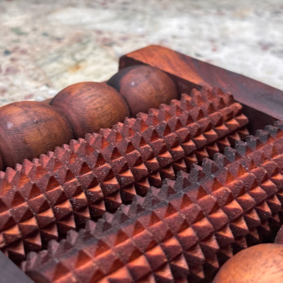 Wooden Foot Massager