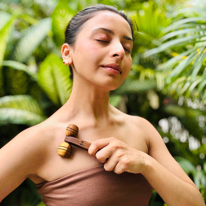 Lymphatic face roller