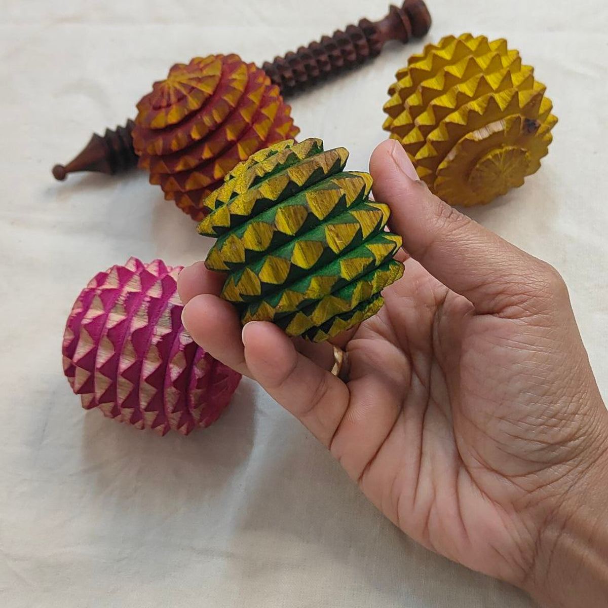 Wooden Reflexology Ball