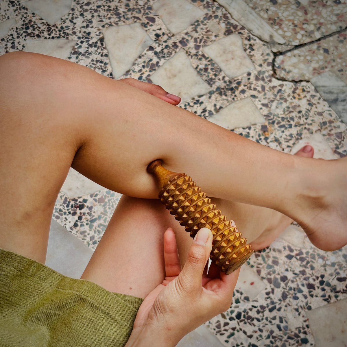 Porcupine massage roller