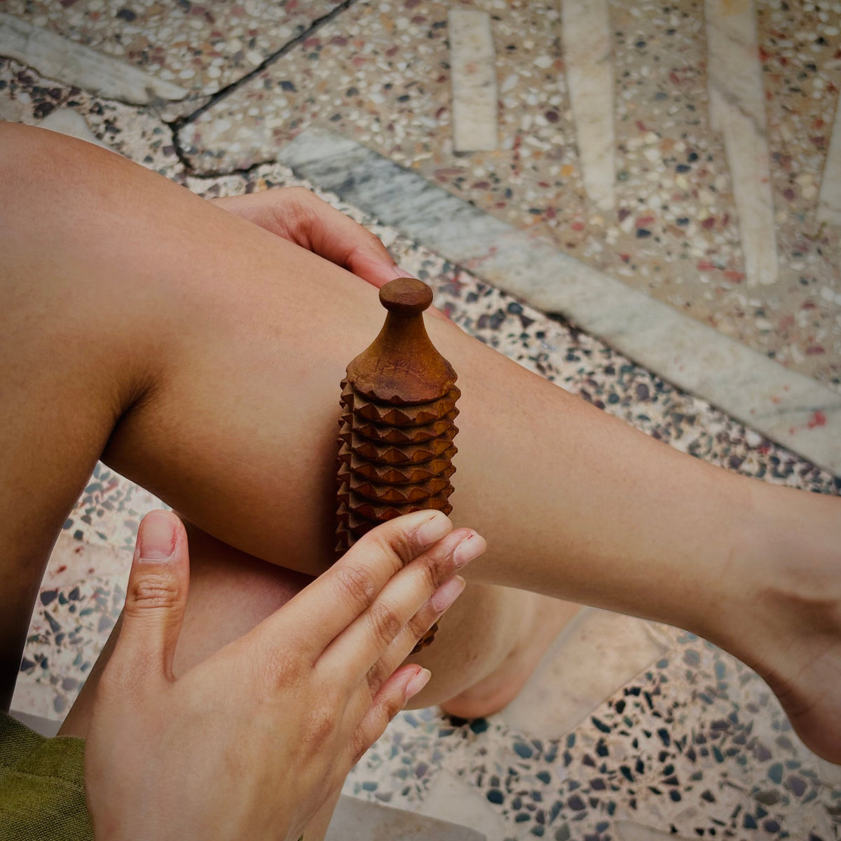 Porcupine massage roller