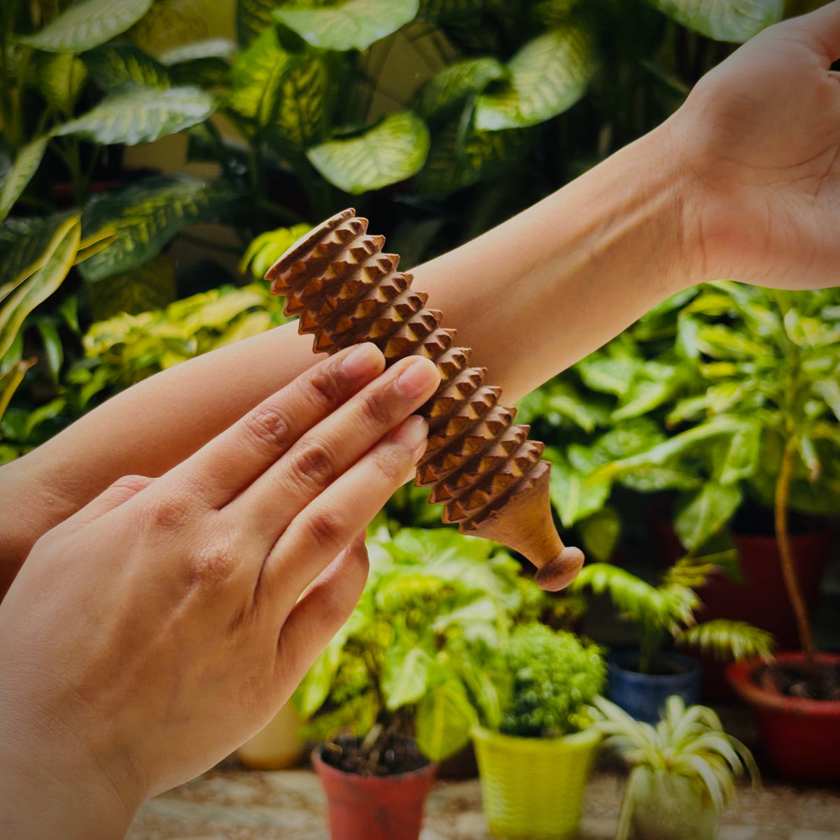 Porcupine massage roller