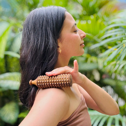 Porcupine massage roller