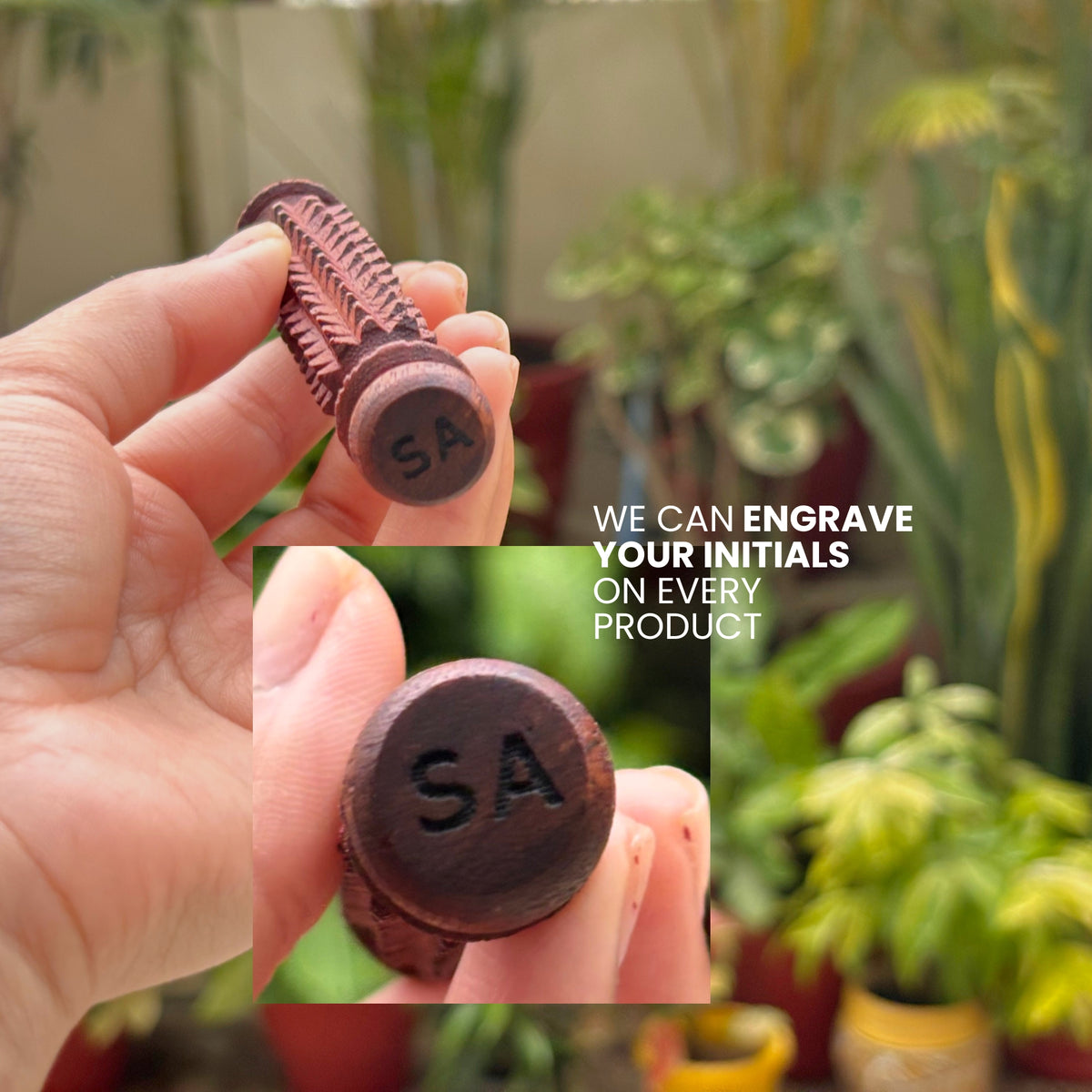 Wooden Facial Acupressure Tool