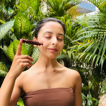 Wooden Facial Acupressure Tool