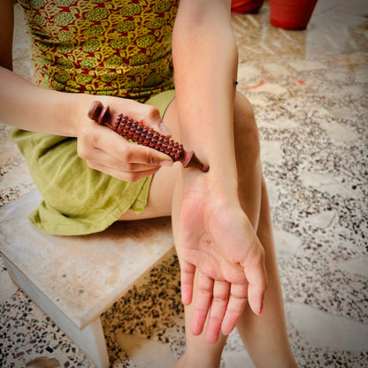 Wooden Facial Acupressure Tool