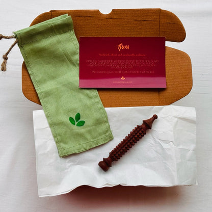 Wooden Facial Acupressure Tool
