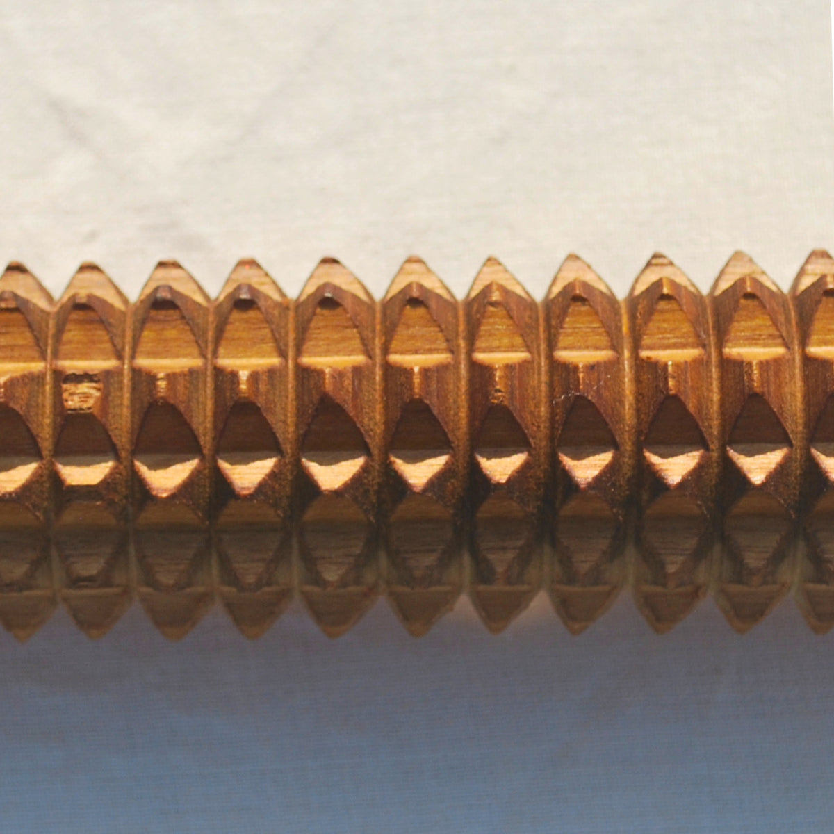 Wooden muscle recovery roller